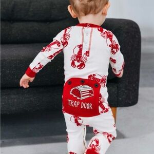 Trap Door Kids Lobster Onesie Flapjack size 4T